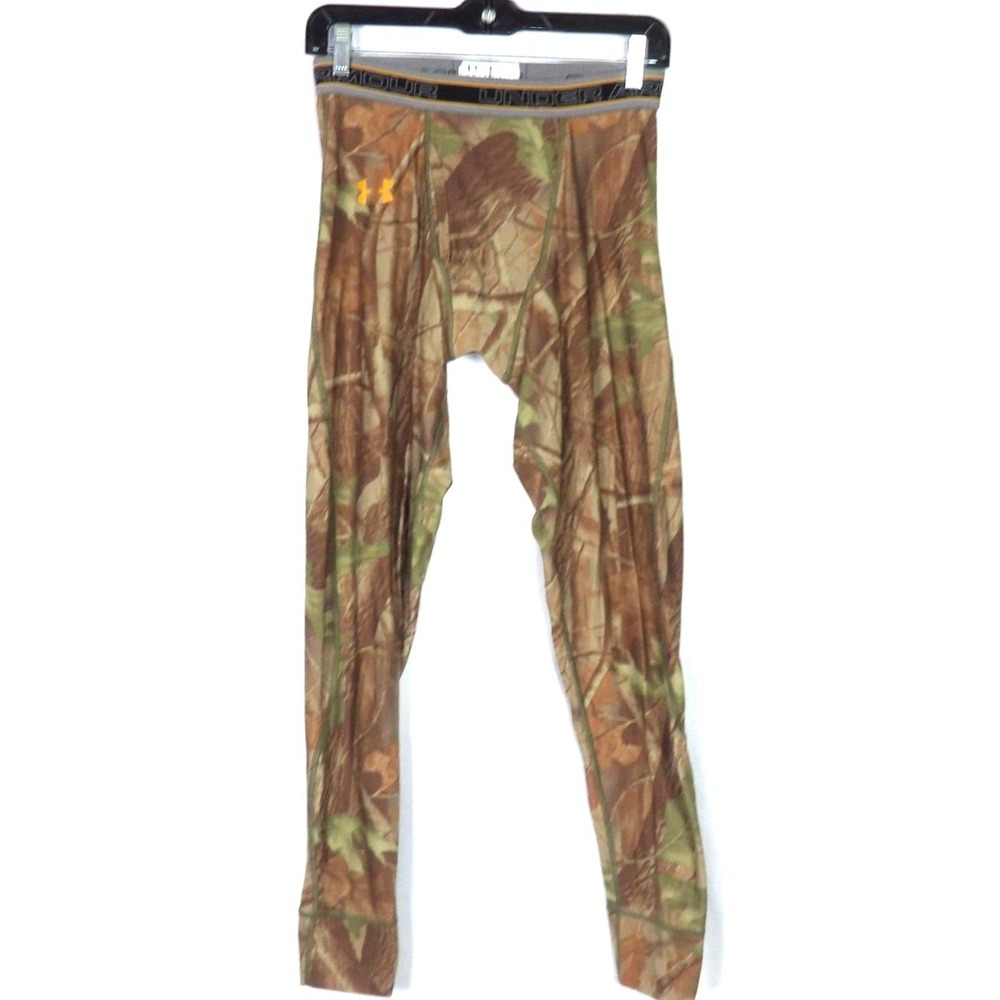 Under Armour Camouflage Compression Base Layer Performance Pants Men's Large